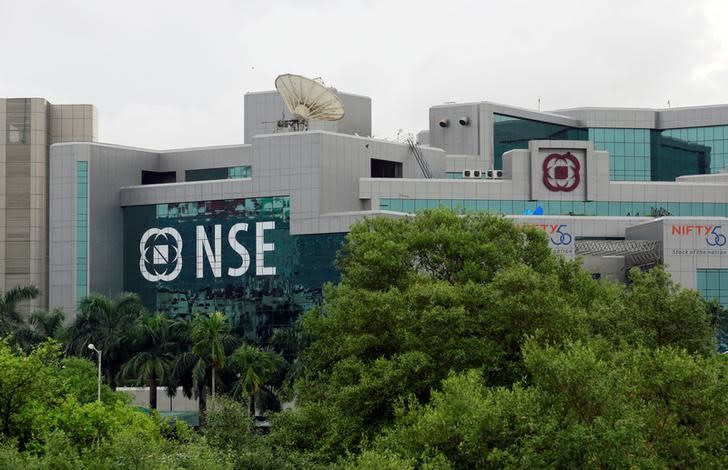 A NSE (National Stock Exchange) building is seen in Mumbai, July 11, 2017. REUTERS/Danish Siddiqui