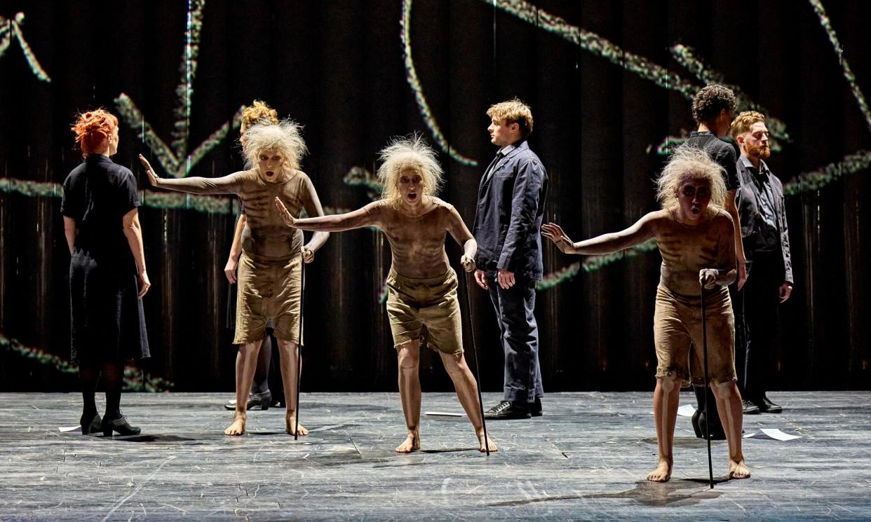 <span>Inventive and ingenious… the Magic Flute at English National Opera, February 2024.</span><span>Photograph: Manuel Harlan</span>