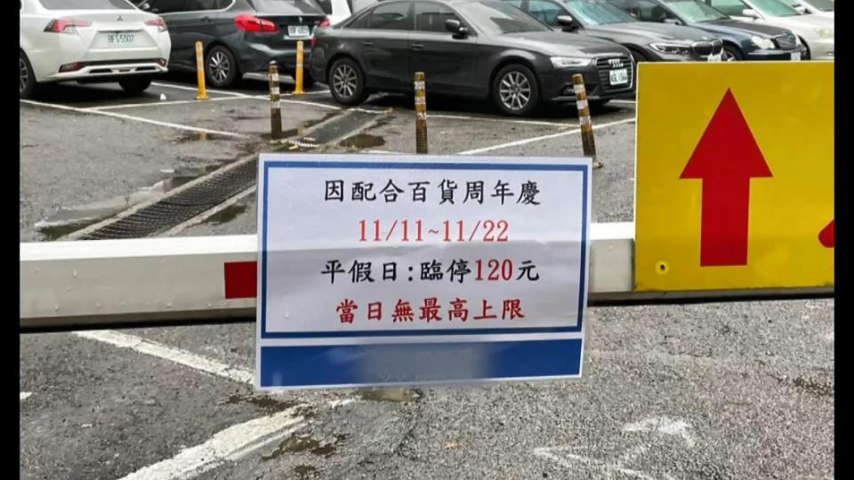民間停車場不受公有停車場費率影響，可以自行決定停車費率。(圖片來源/ TVBS)