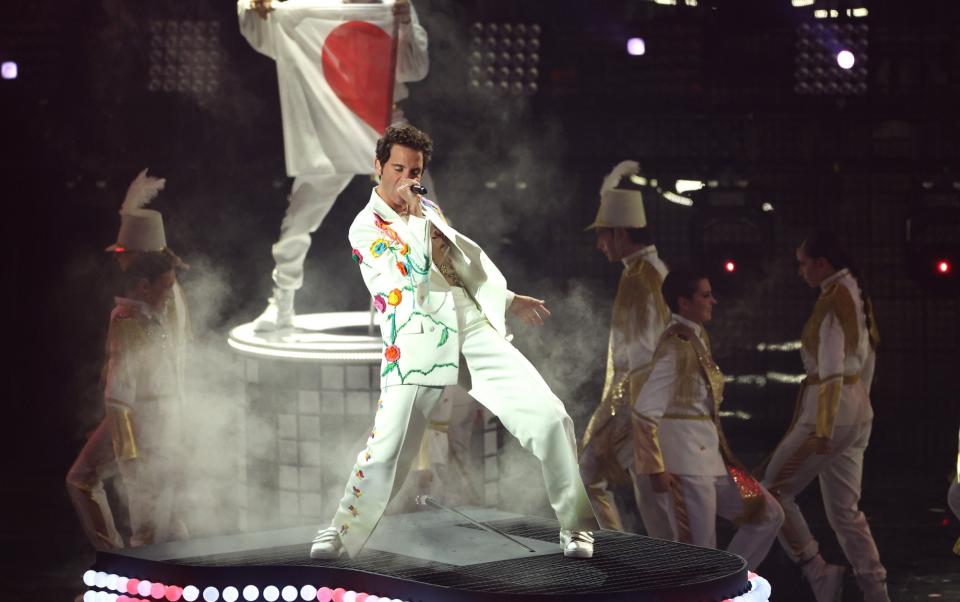 'I can sell out arenas in Europe and South Korea': Mika performing at the 66th Eurovision Song Contest, 2022 - Daniele Venturelli/Daniele Venturelli / WireImage
