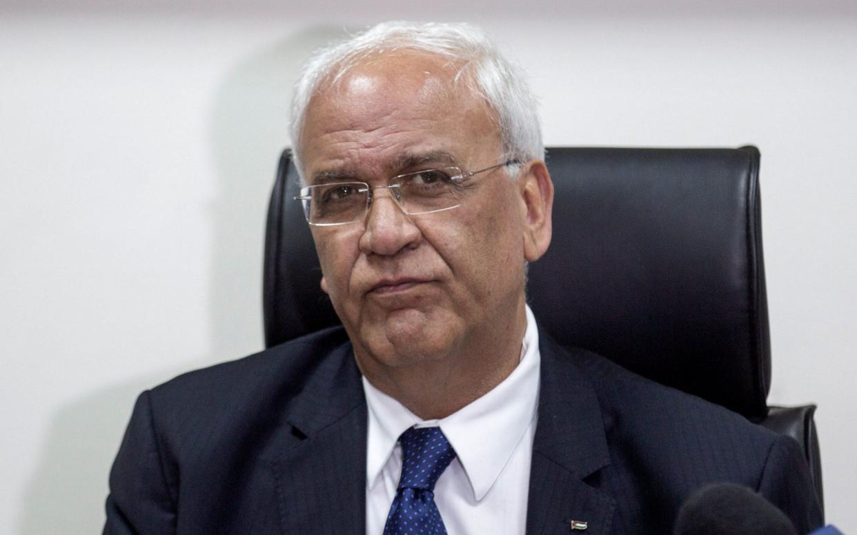 Saeb Erekat, a senior PLO official, has died of coronavirus aged 65 - Shutterstock