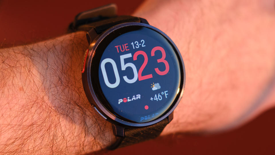 Polar Vantage V3 smartwatch.