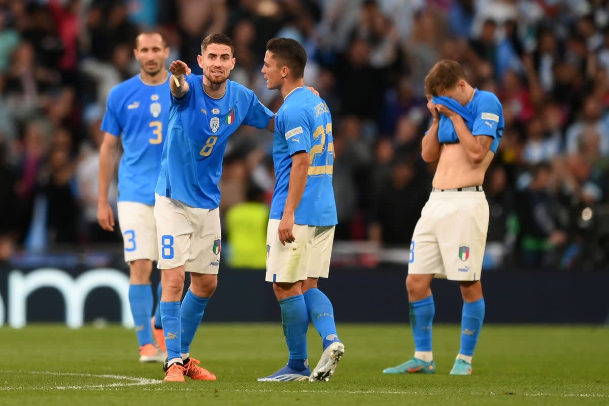 Italy face England on Saturday night  (Getty Images)