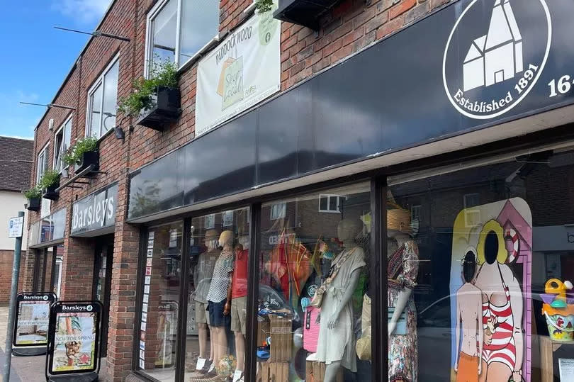 Barsleys family-owned department store run for generations and has a cafe and is a huge part of the Paddock Wood community