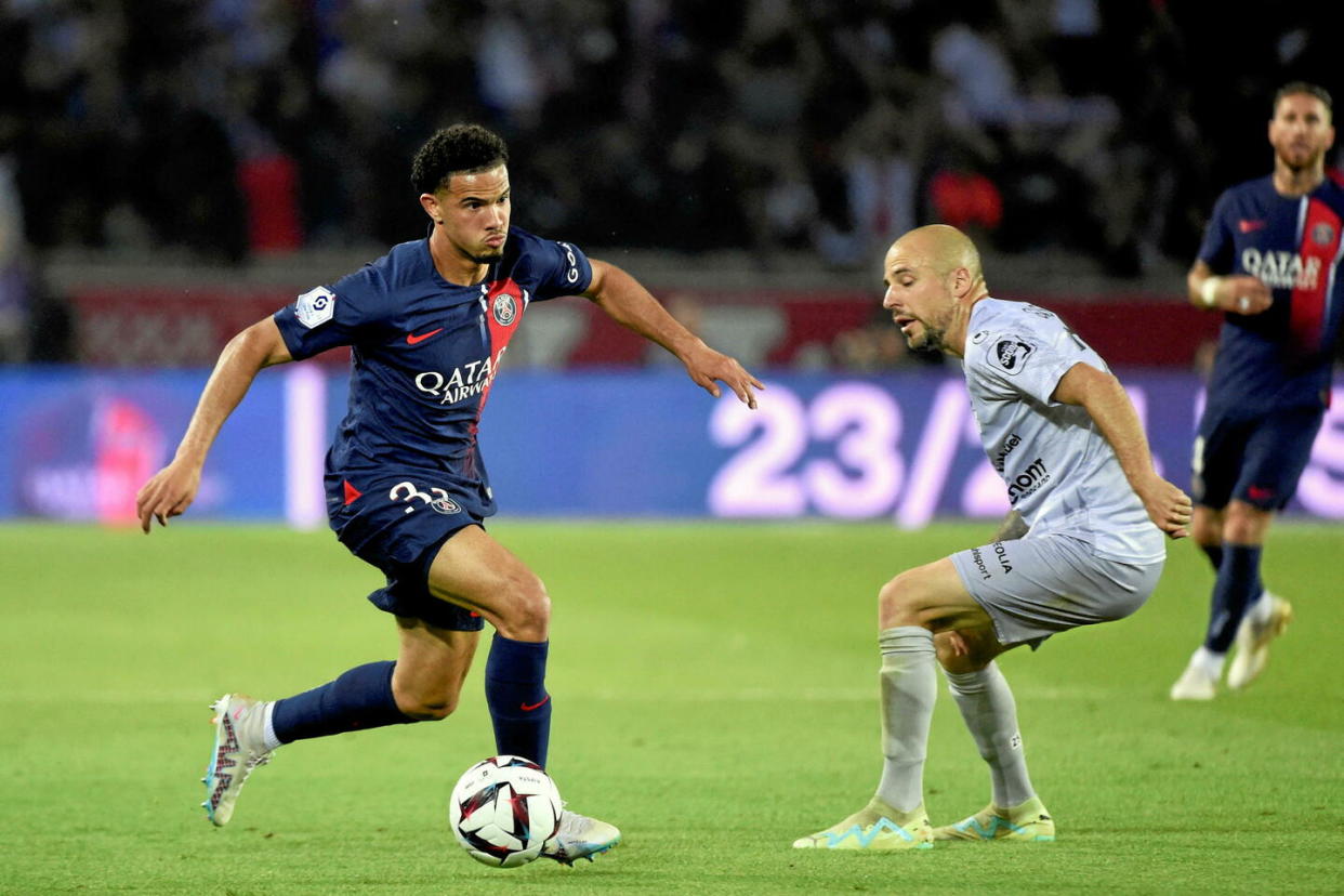 Warren Zaïre-Emery est l'un des talents les plus précoces du PSG et du football français.  - Credit:HERVIO JEAN-MARIE / KMSP / KMSP via AFP