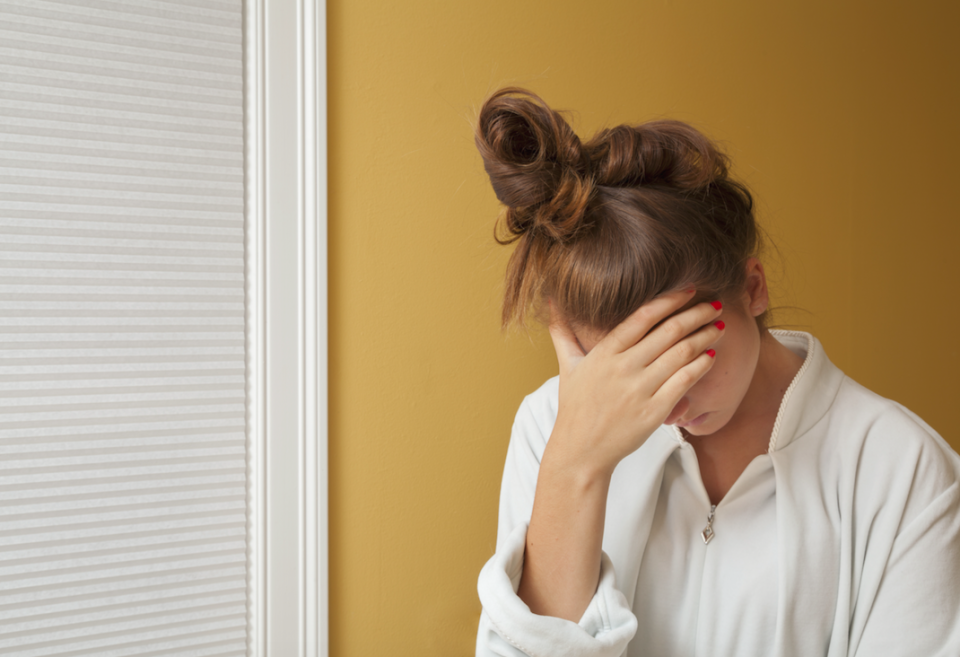 Teenage girls are more likely to suffer from depression than boys, the study found (Picture: Rex)