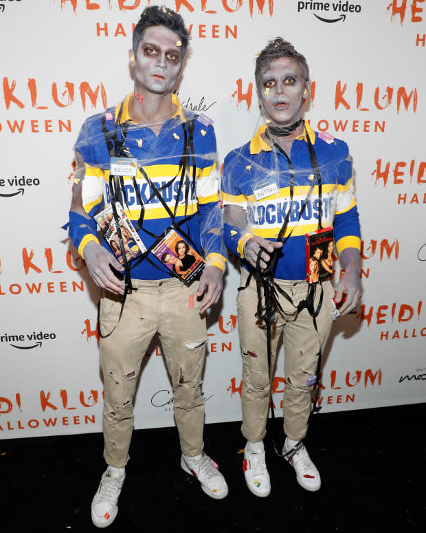 Kevin Herrington and Antoni Porowski <em>at Heidi Klum's Annual Halloween Party at Cathédrale. Photo: Taylor Hill/Getty Images</em>