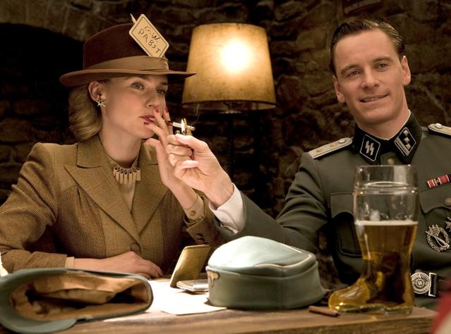 michael fassbender inglourious basterds bar scene