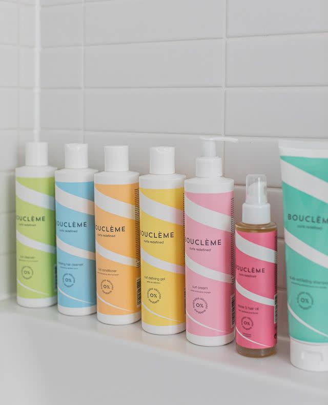 <p>The Instagram-worthy pastel packaged hair brand not only uses fair trade ingredients to provide weight-free curls but it's also free from chemical nasties, cruelty-free and the ingredients themselves are biodegradable. </p><p><a class="link " href="https://www.boucleme.co.uk" rel="nofollow noopener" target="_blank" data-ylk="slk:SHOP NOW;elm:context_link;itc:0;sec:content-canvas">SHOP NOW</a></p><p><a href="https://www.instagram.com/p/CAMwfhzAHy8/" rel="nofollow noopener" target="_blank" data-ylk="slk:See the original post on Instagram;elm:context_link;itc:0;sec:content-canvas" class="link ">See the original post on Instagram</a></p>