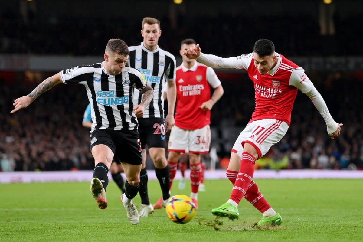 Newcastle and Arsenal meet in a top four clash  (Getty Images)