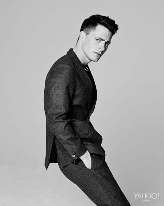 Colton clearly knows how to wear a suit - this charcoal number is spot on.