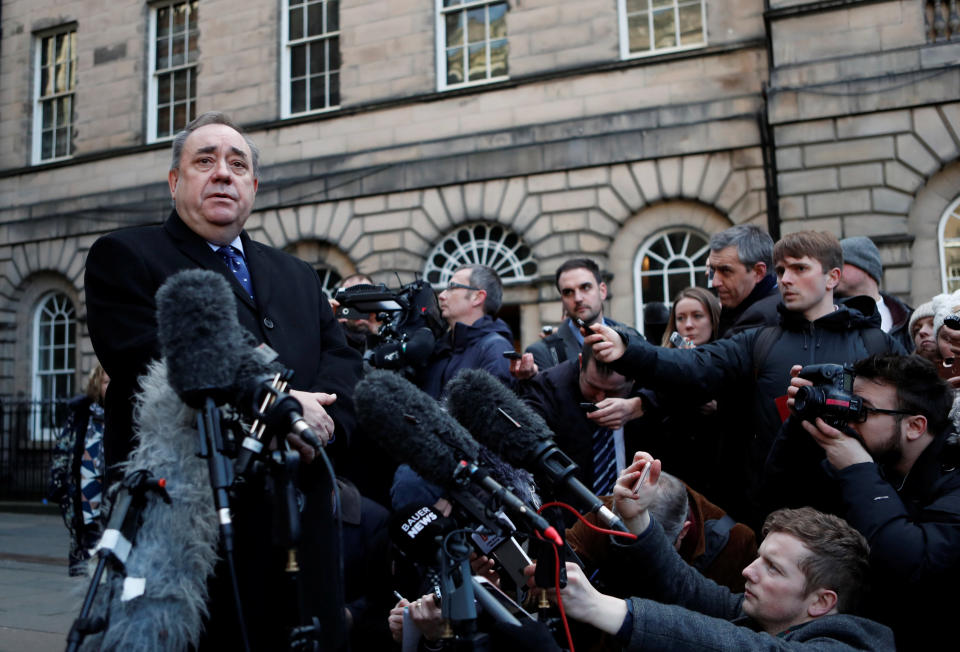 <em>Mr Salmond won a procedural case against the Scottish Government over its investigation into harassment allegations brought by two women (Picture: REUTERS/Russell Cheyne)</em>