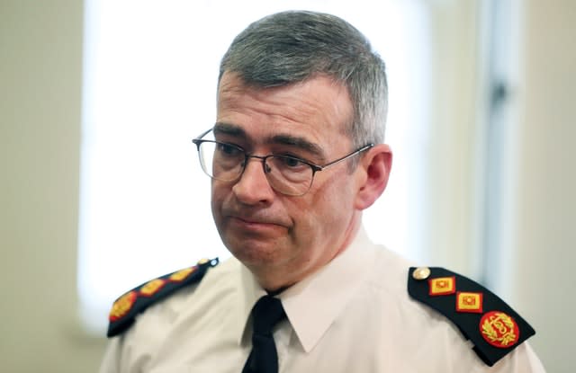 Garda Commissioner Drew Harris 