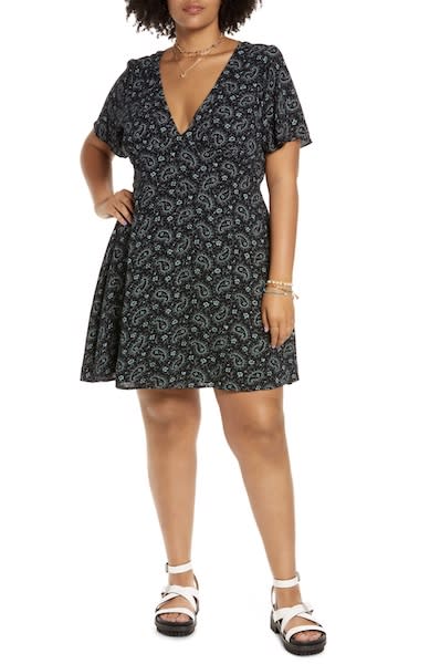 Topshop Maternity Paisley Shirt Dress Multiple Size 6 - $40 - From Katelyn