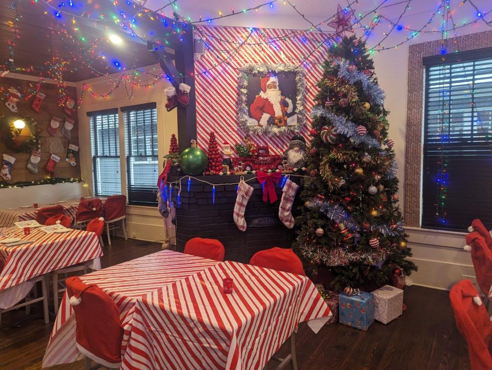 The Expat on South Lumpkin Street transformed into a Miracle pop-up bar until Dec. 30. Festive decor and drinks should be expected.