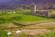 <p>The Isle of Harris is scenic beyond belief. This Scottish island is full of pristine beaches, rugged coastlines, old castles, and gorgeous greenery. It's known for it's Harris Tweed, too, so if you're in the market for some new wool clothing, you won't want to miss the weaving shops here. </p>