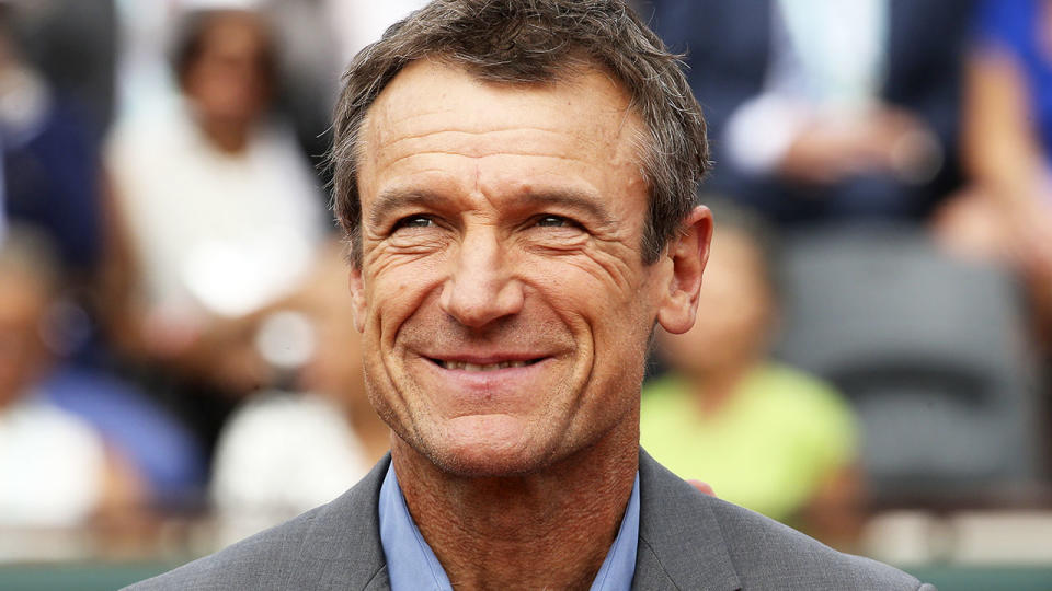 Mats Wilander, seen at the French Open in 2018. (Photo by Jean Catuffe/Getty Images)