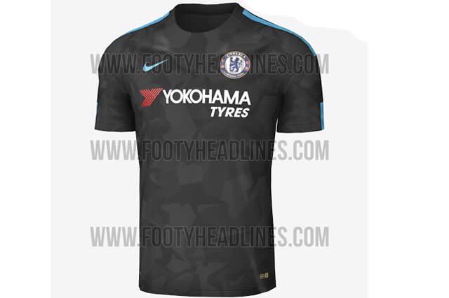 Chelsea FC leaked shirt 2017/18