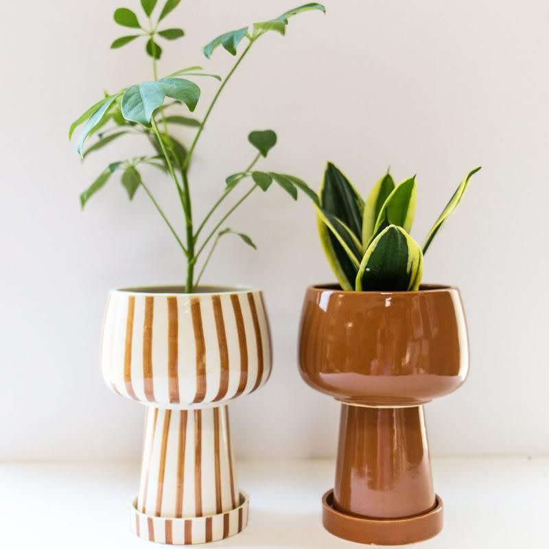 53) Kaya 3-Piece Ceramic Planter