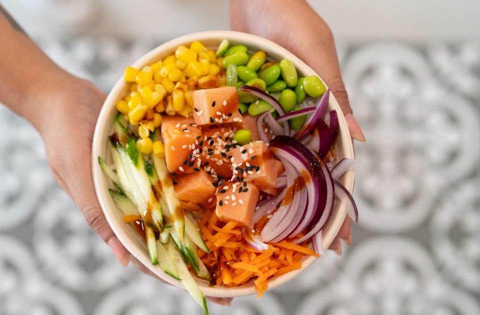 Siesta Poke, which serves build-your-own or signature poke bowls, is now open on Siesta Key.