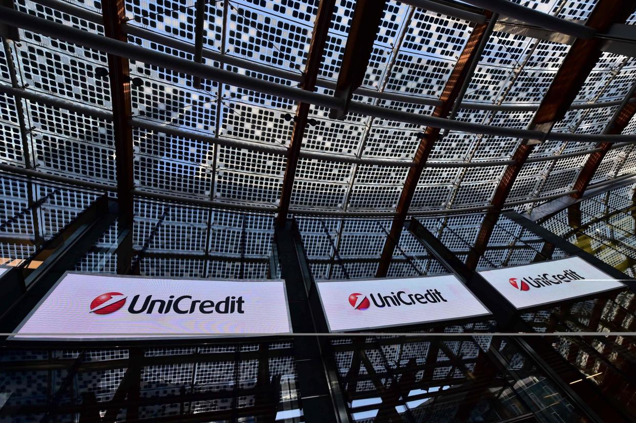 Société Générale and UniCredit are in talks about a merger: AFP/Getty Images