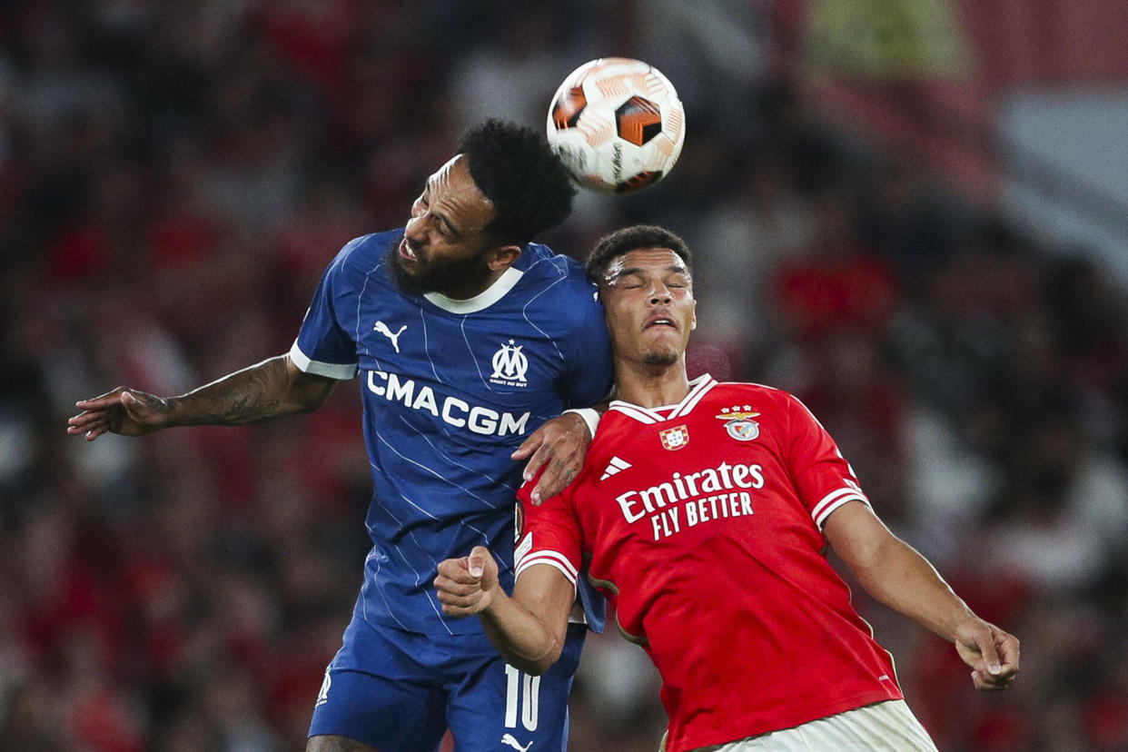 Benfica-OM le 11 avril 2024 en quart de finale aller de Ligue Europa.