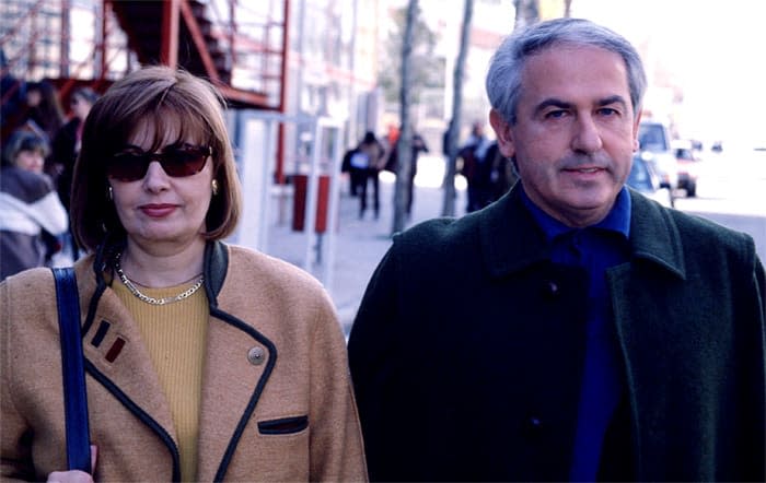 María Teresa Campos con su marido
