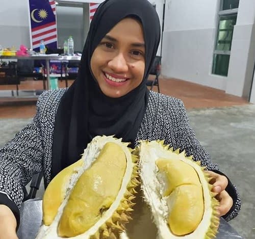 Mila even started selling durian recently