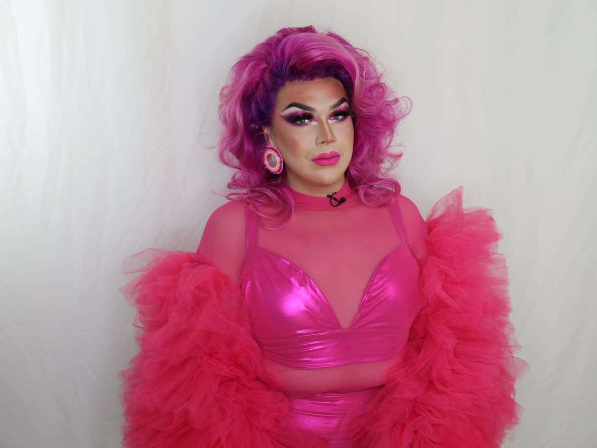 Chelazon Leroux is the first contestant from Saskatchewan to snag a spot on the TV competition Canada's Drag Race. (Don Somers/CBC - image credit)