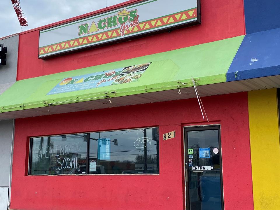 Nachos Grill on South Green River Road is closed for now, but it will return with new management.
