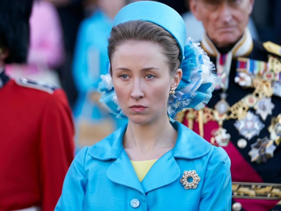 Erin Doherty portrays Princess Anne in Nettflix series The Crown (Netflix)
