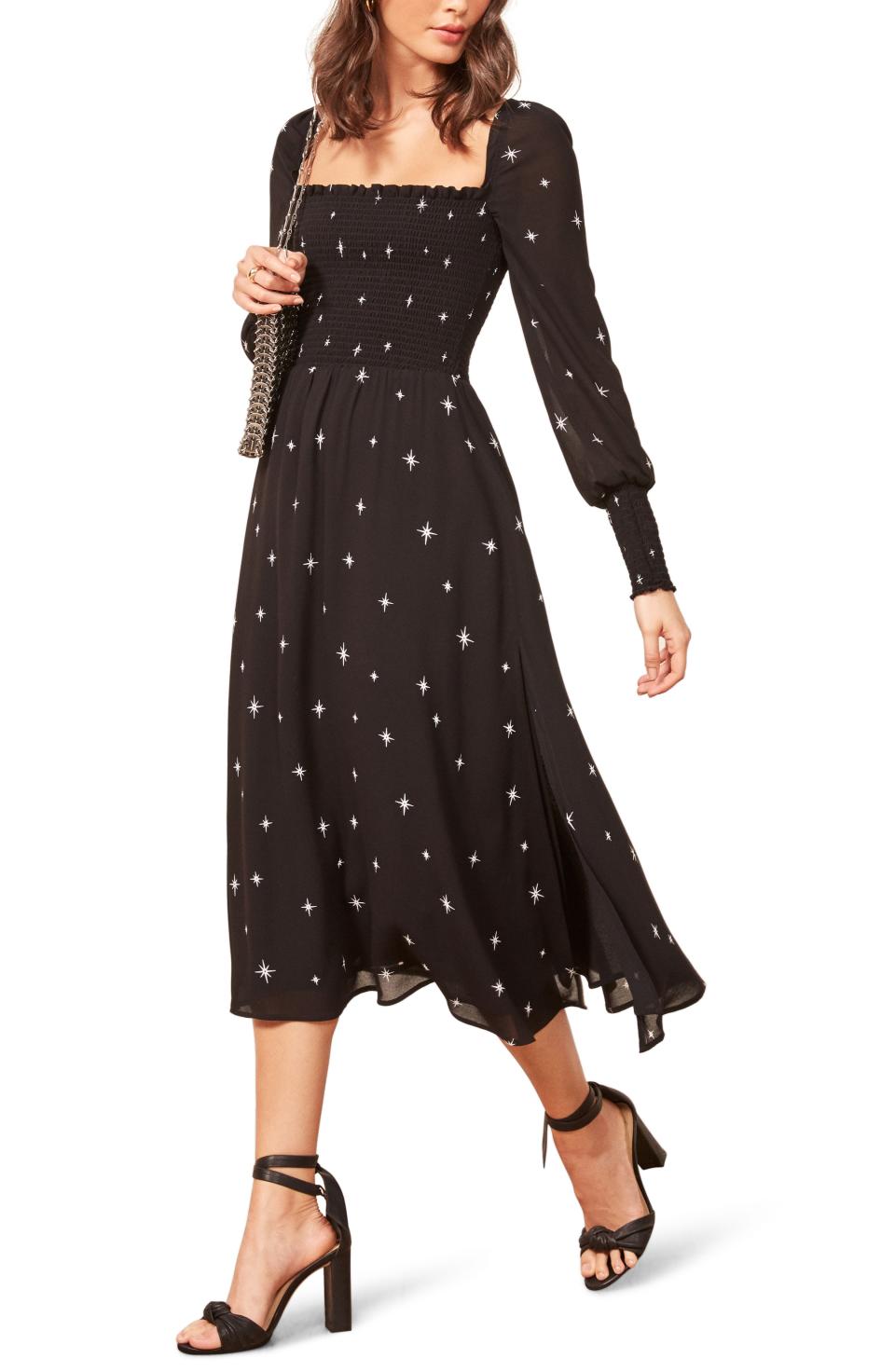 Starry Midi Dress