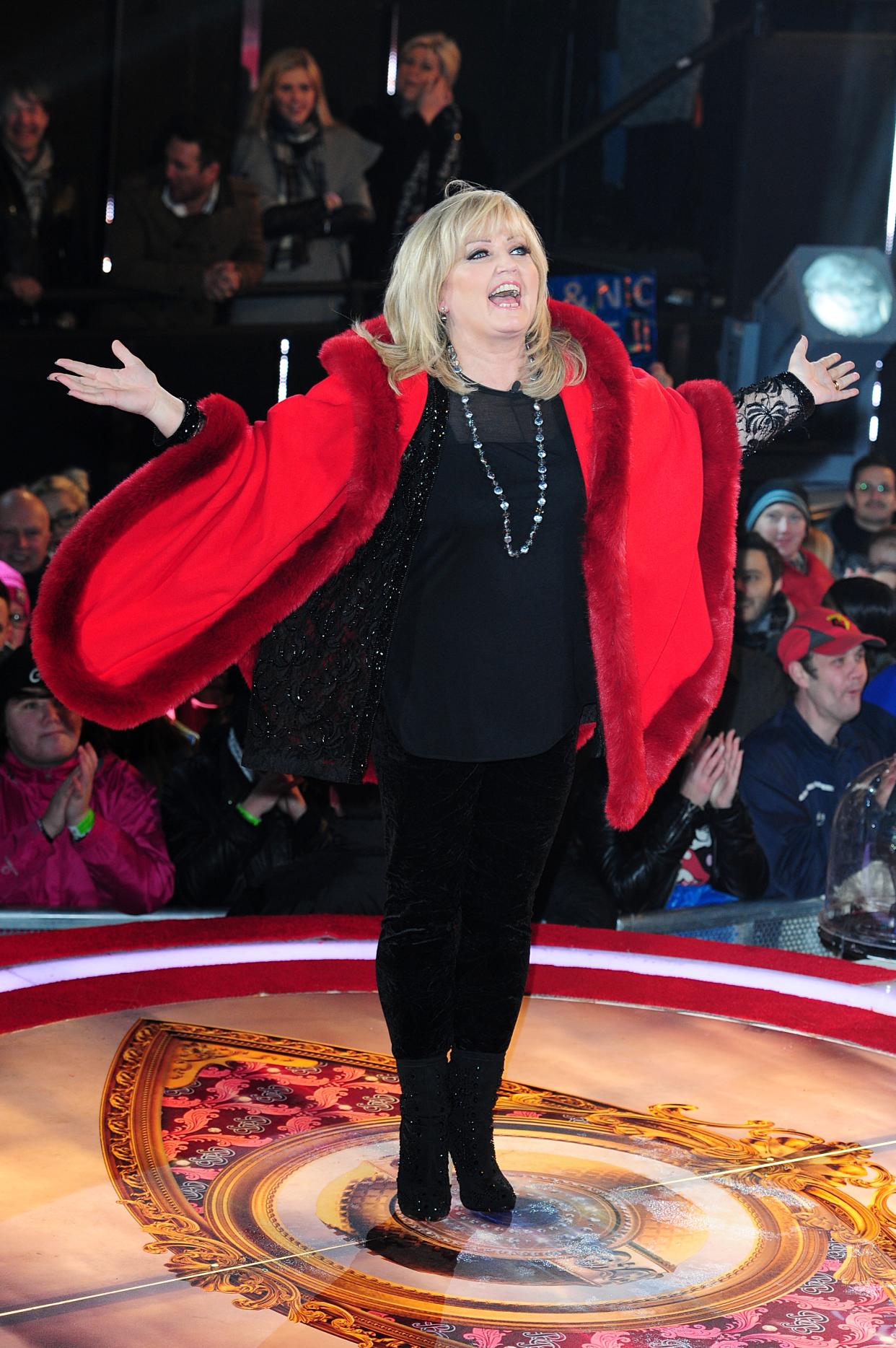 Linda Nolan arriving at the Celebrity Big Brother House, Elstree Studios, Hertfordshire.   (Photo by Ian West/PA Images via Getty Images)