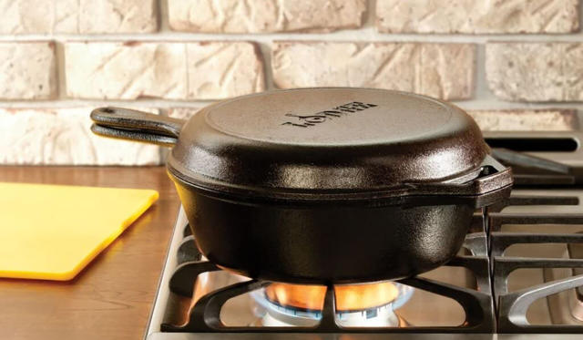 Cook anything under the sun in this $14 Lodge cast iron pan