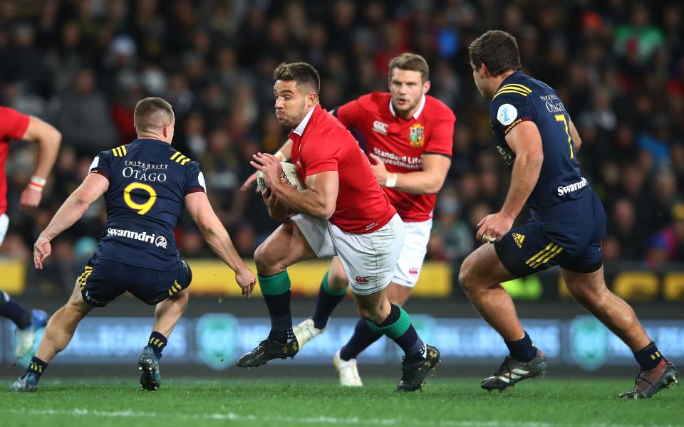 Rhys Webb, the Lions scrum half, in action - Credit: Getty Images