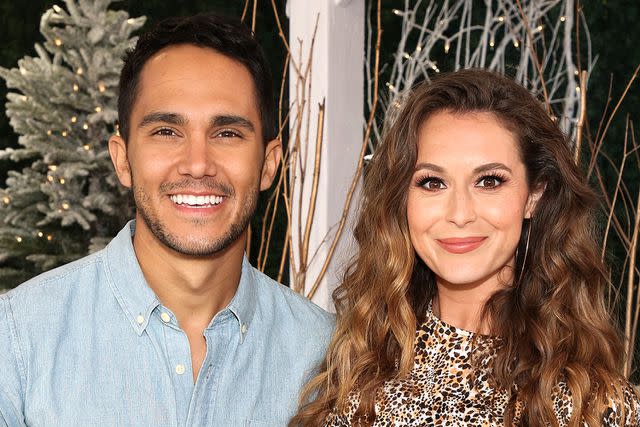 <p>Paul Archuleta/Getty</p> Carlos PenaVega and Alexa PenaVega