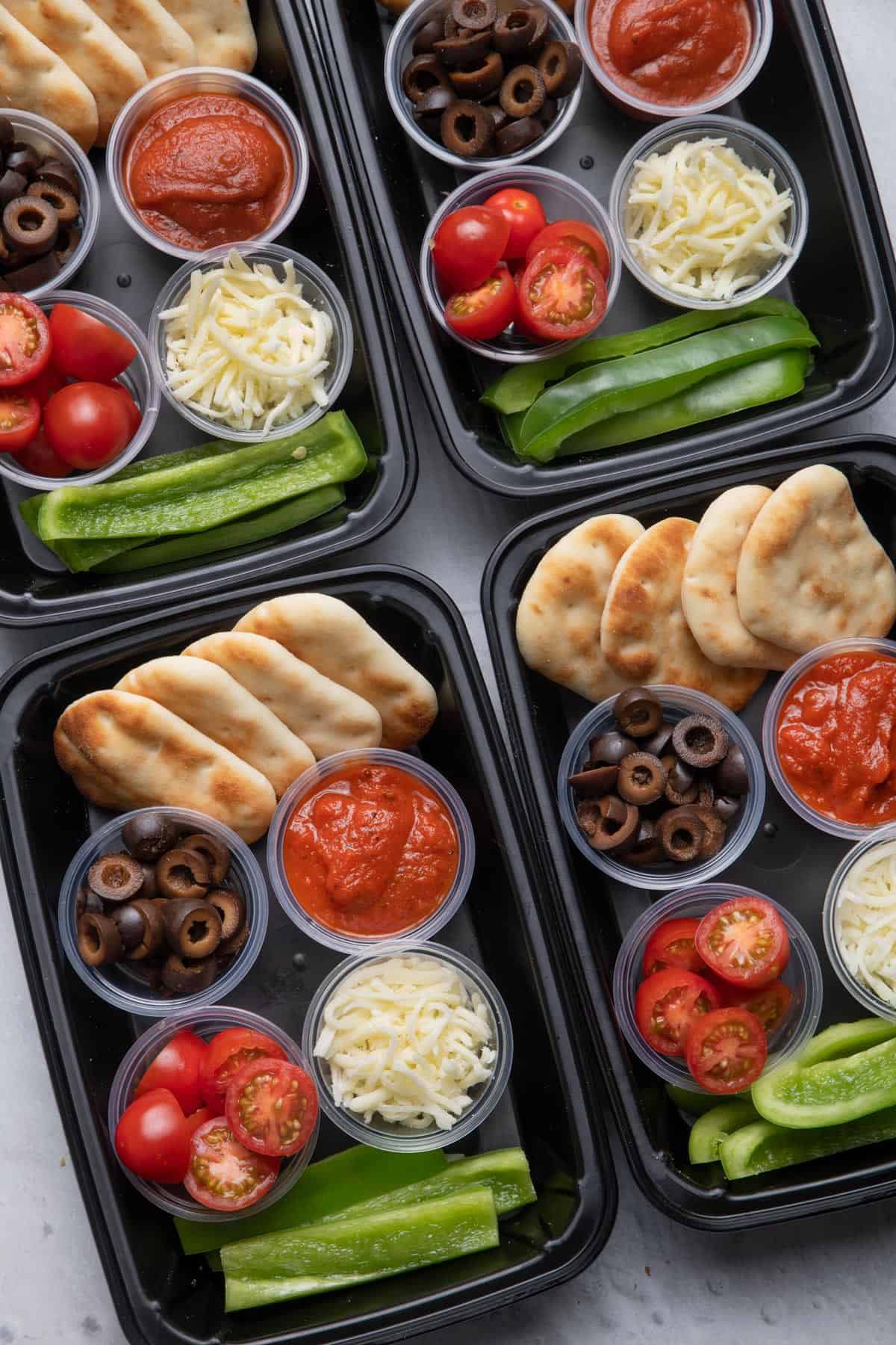 DIY Pizza Lunchable