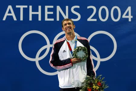 Athens: 200m individual medley. REUTERS/David Gray