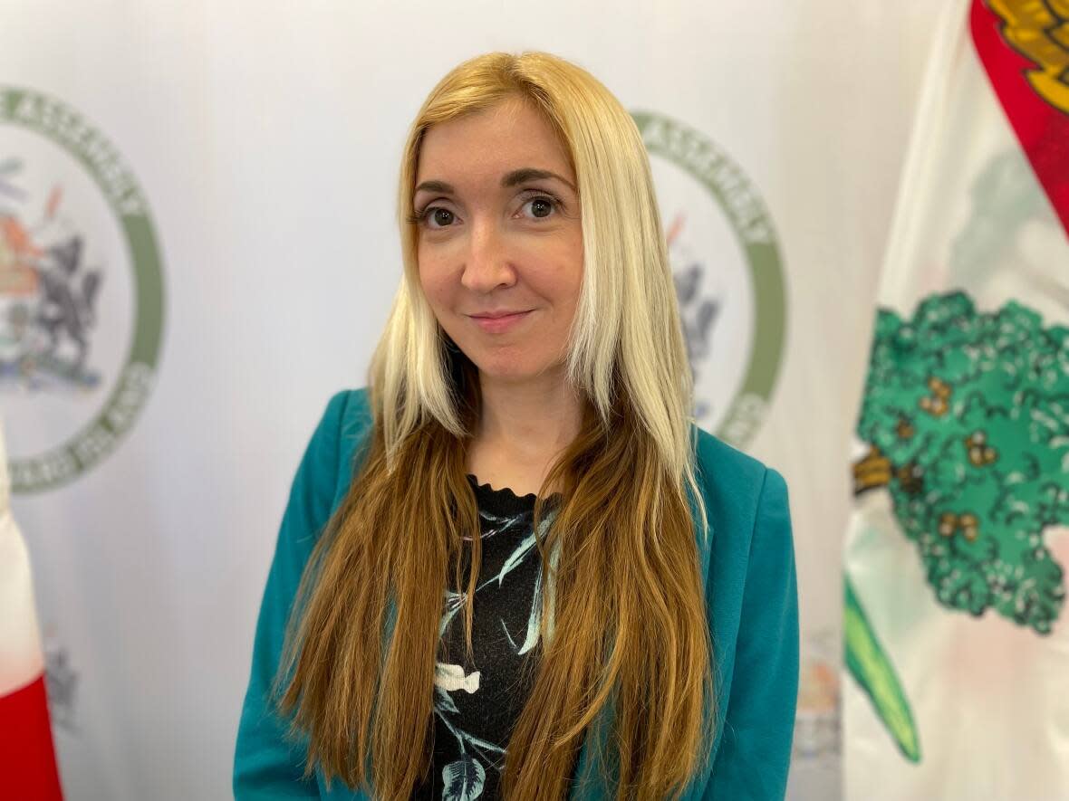 Green MLA Lynne Lund, who introduced the bill six months ago, says she's excited to see P.E.I. 'leading the way' on limiting NDAs. (Tony Davis/CBC - image credit)