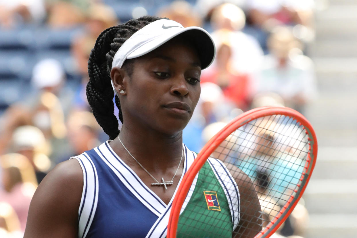 USA's Sloane Stephens at the US Open