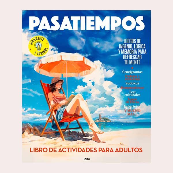 'Pasatiempos 2024: Libro de actividades para adultos', (RBA)