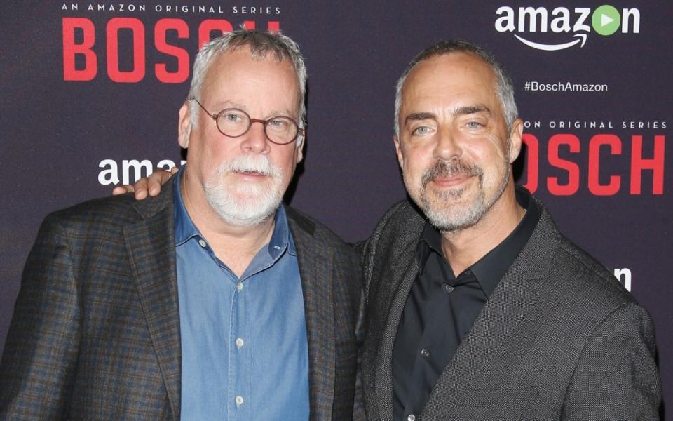 Michael Connelly, Titus Welliver<p>Photo by Michael Tran/FilmMagic</p>