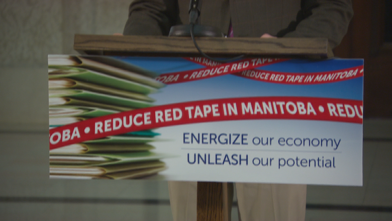 Manitoba government vows to slash red tape