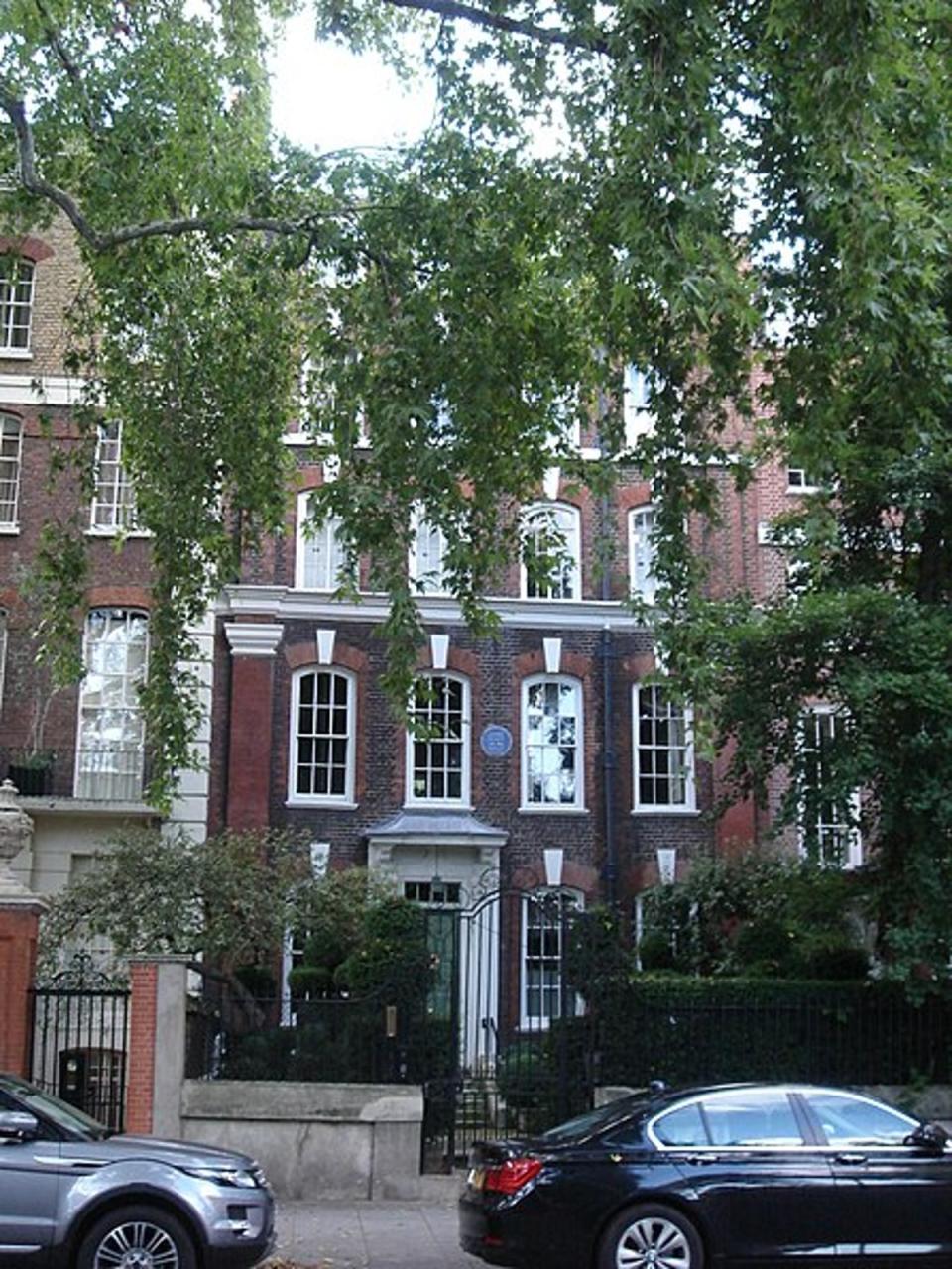 George Eliot’s former home on Cheyne Walk (Edwardx/Wikipedia Commons)