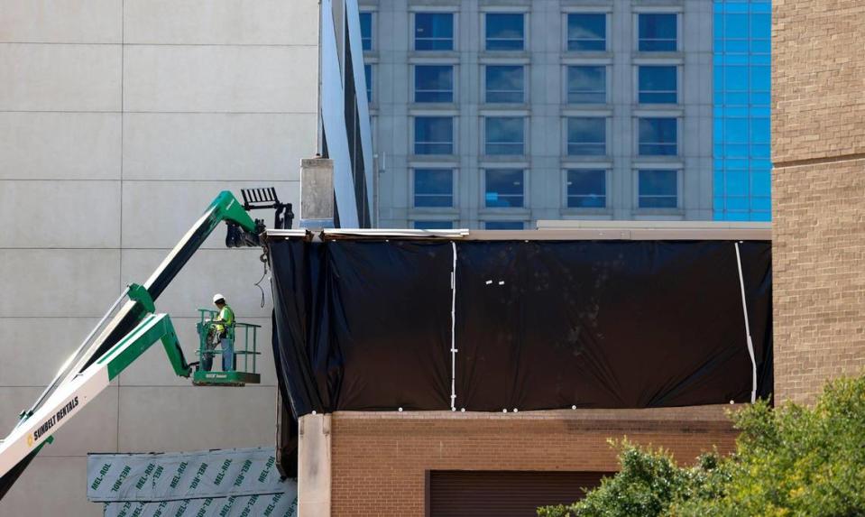 Construction for the first phase of the Fort Worth Convention Center’s upgrade began in August. The first phase will demolish a storage annex, allowing for Commerce Street to be straightened out.