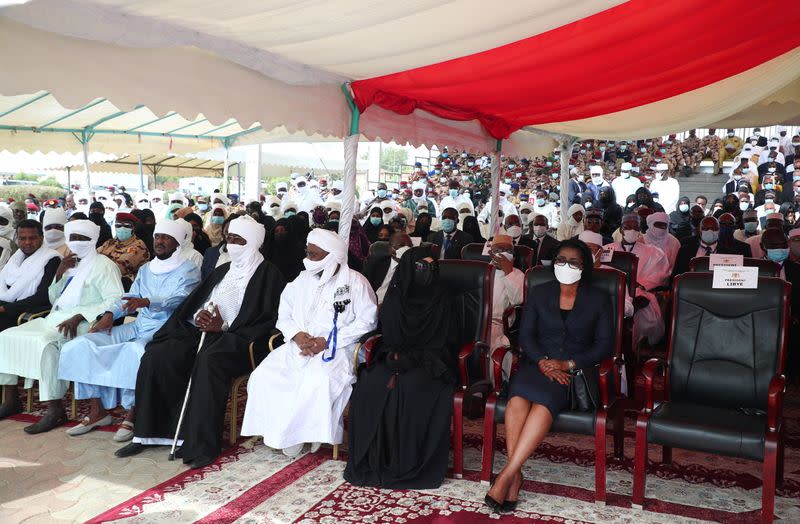 Funeral of late Chad's President Deby in N'Djamena