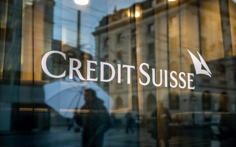 UBS Credit Suisse - FABRICE COFFRINI/AFP via Getty Images