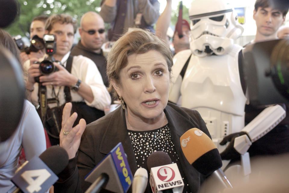 Carrie Fisher dies at 60