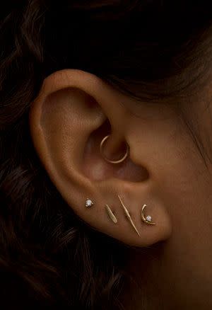 Closer by WWAKE Dash Wisp Earrings