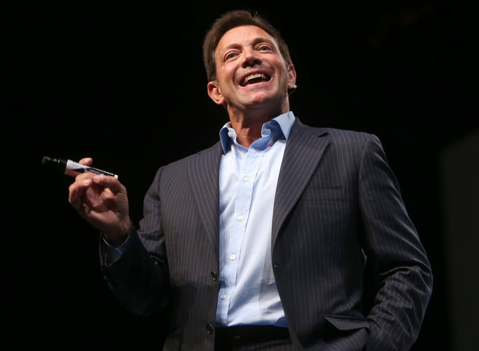 Former Wall Steet trader turned novelist Jordan Belfort